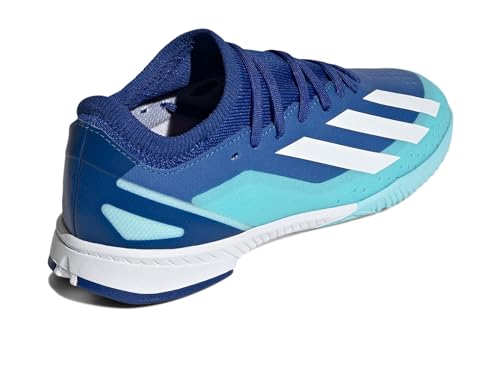 adidas Soccer X Crazylight.3 Indoor (Little Kid/Big Kid) Bright Royal/White/Solar Red 5.5 Big Kid M