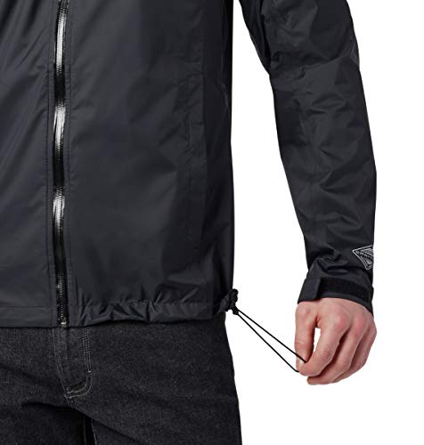Columbia Men's EvaPOURation Rain Jacket, Waterproof and Breathable-