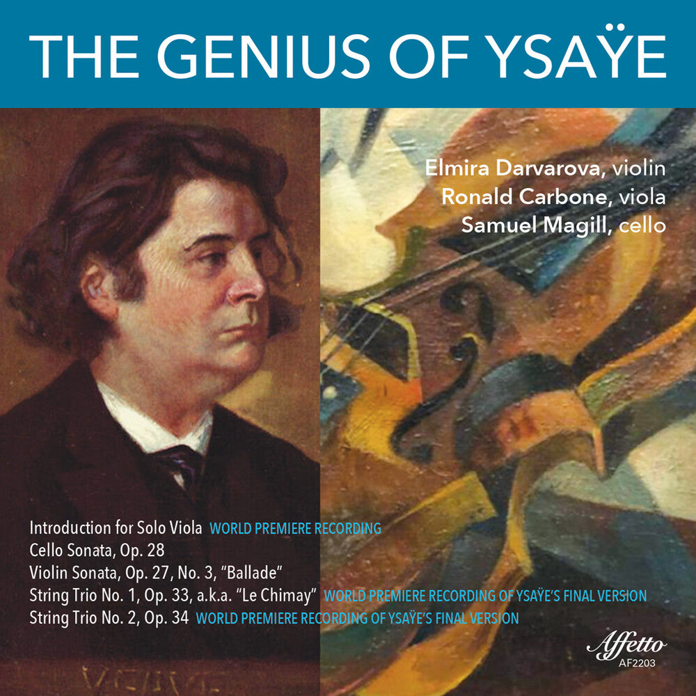 Ysaye / Darvarova / Magill - Genius Of Ysaye Music CD