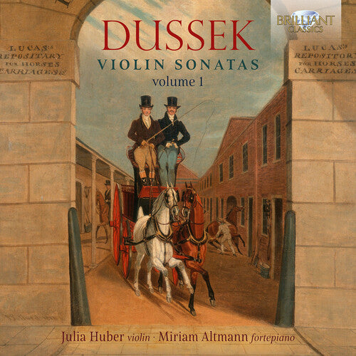 Dussek / Huber-warzecha / Altmann-rose - 25 Violin Sonatas 1 - Music CD