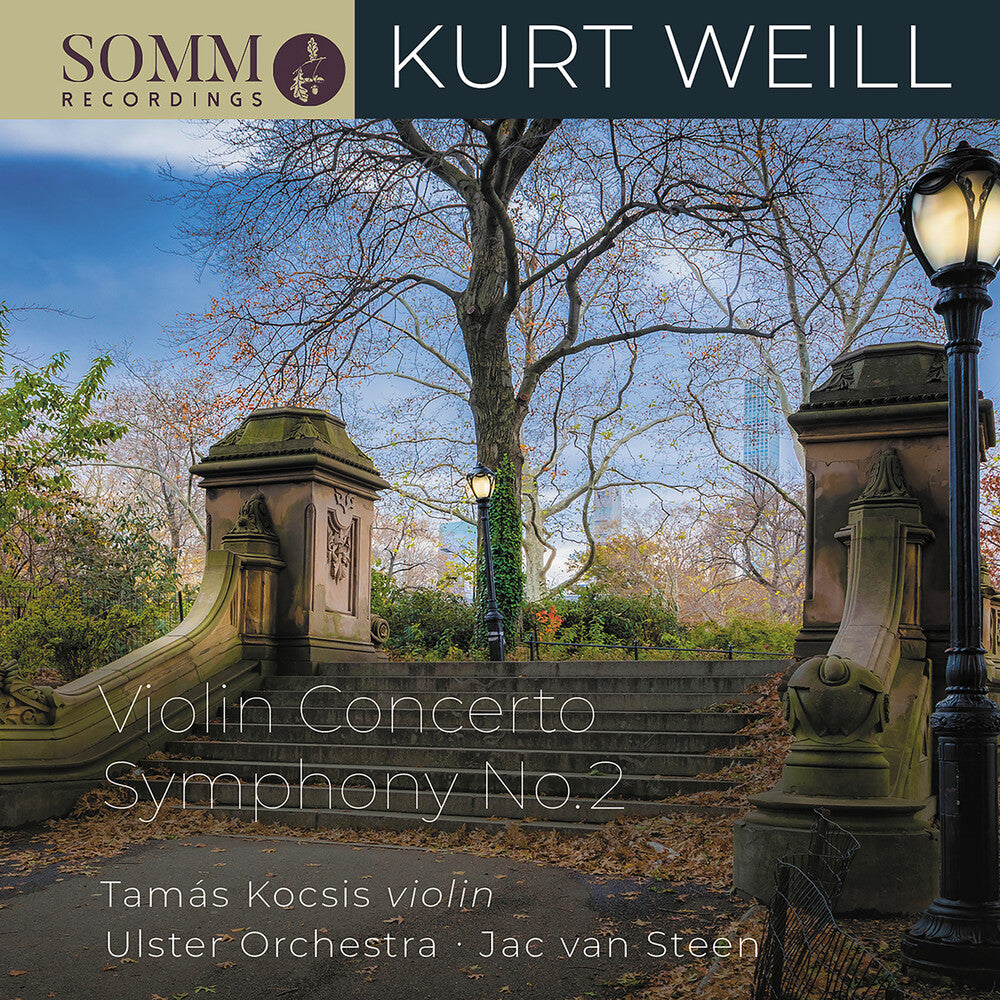 Weill / Kocsis / Ulster Orchestra - Violin Concerto / Symphony 2 Music CD