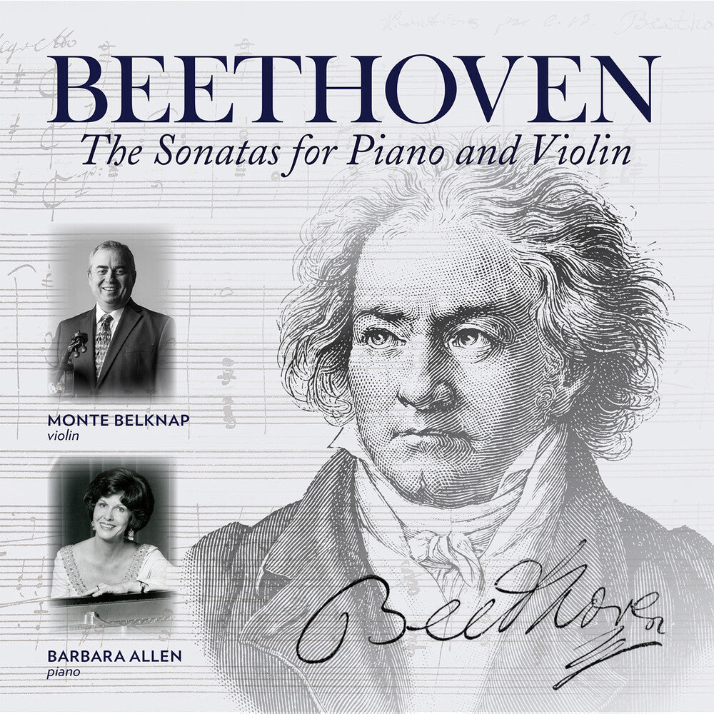 Beethoven / Monte Belknap - Sonatas for Piano & Violin Music CD