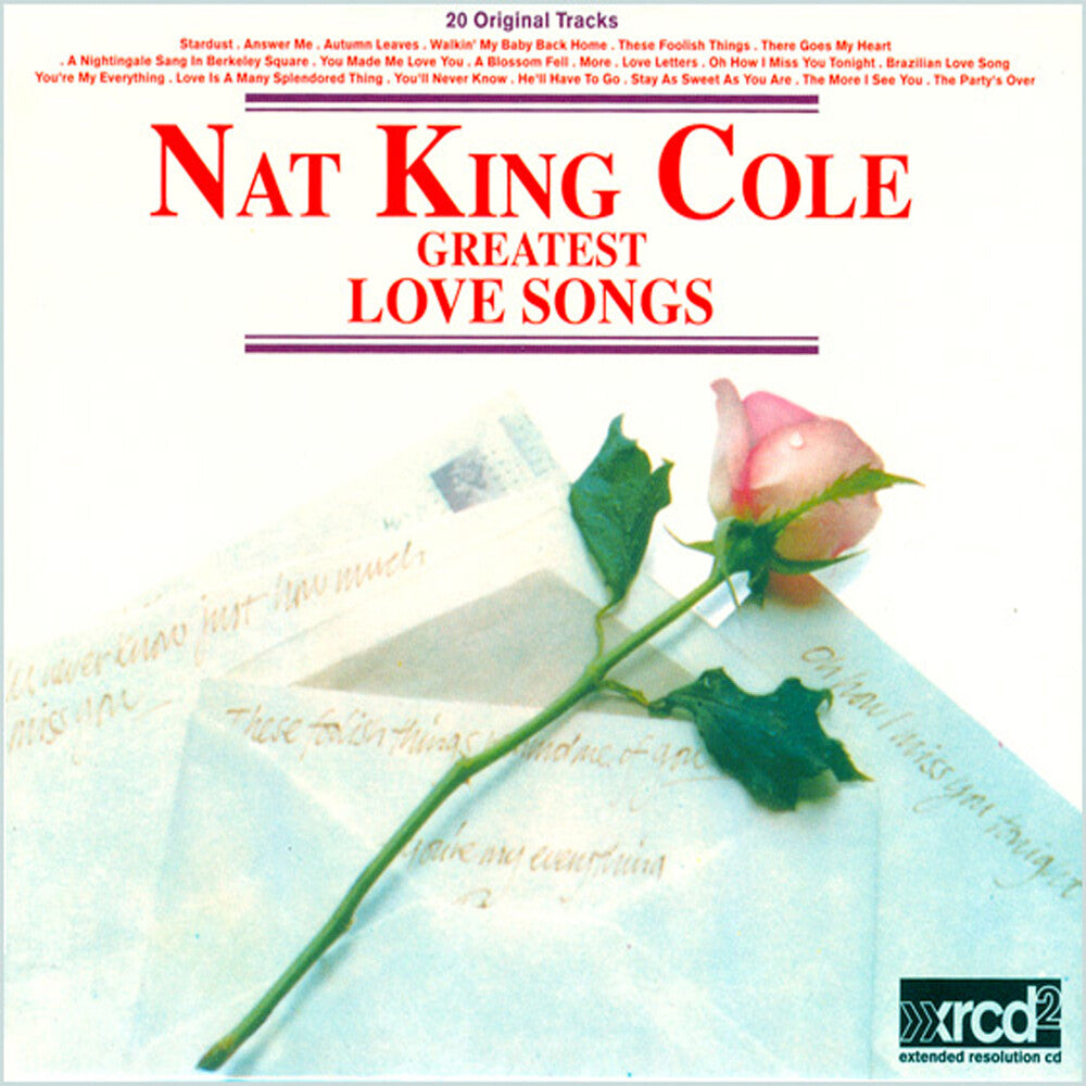 Nat Cole King - Greatest Love Songs Music CD