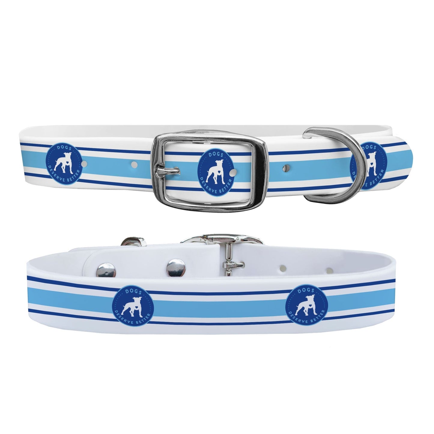 Dogs Deserve Better - Stripes Dog Collar