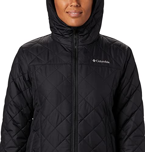 Columbia Women's Copper Crest Hooded Jacket, Black, X-Small