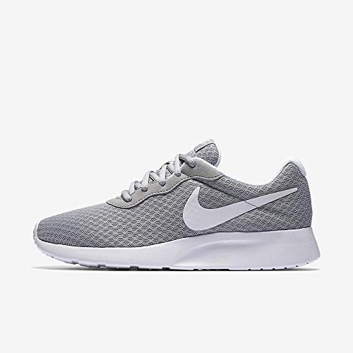 NIKE Women's Tanjun Wolf Grey/White Size 6 B(M) US