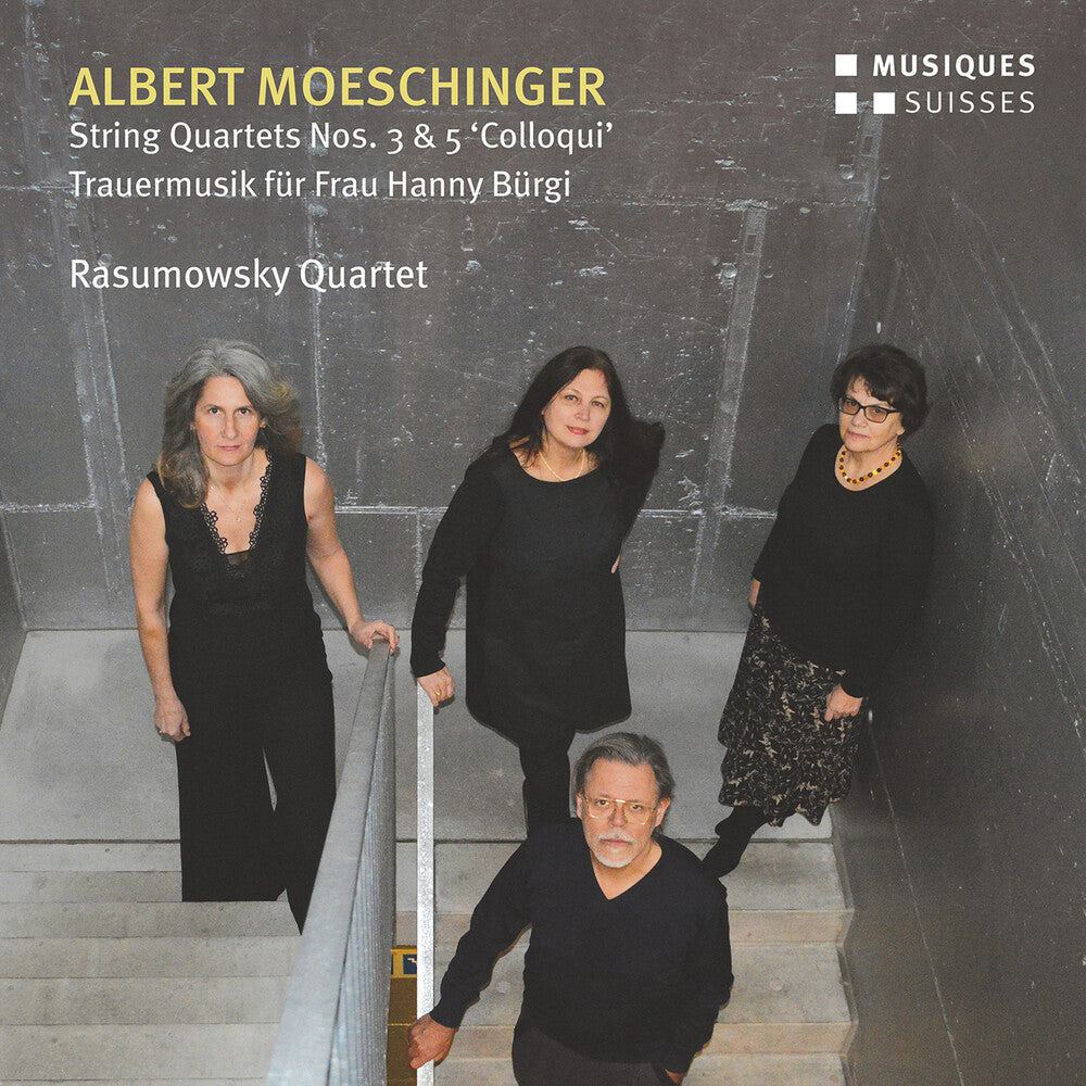 Moeschinger / Rasumowsky Quartet - String Quartets 3 & 5 / Trauermusik Fur Frau Music CD