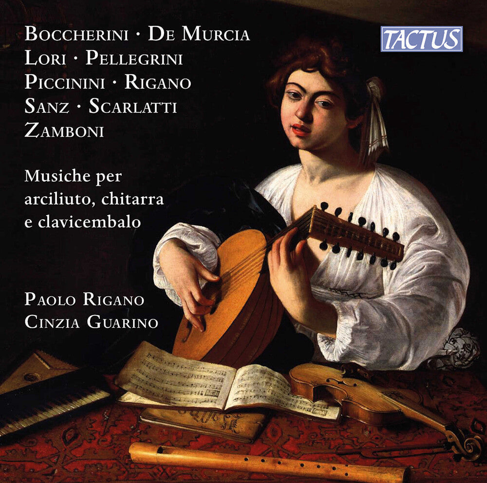 Boccherini / Rigano / Guarino - Music for Archlute Guitar & Harpsichord Music CD