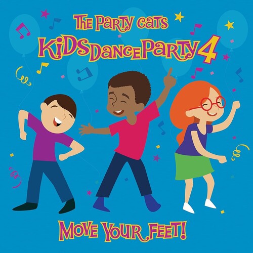 Party Cats - Kids Dance Party 4: Move Your Feet - Music CD