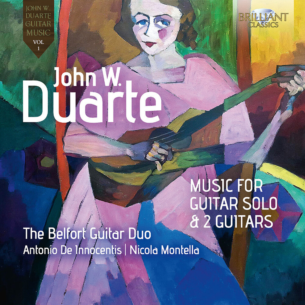 Belfort Guitar Duo / Duarte - Music For Guitar Solo 1 Music CD