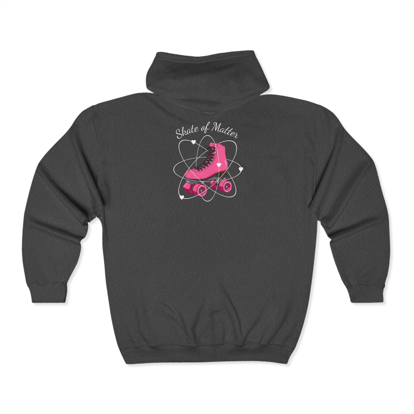 Skating is For Everybody Unisex Zip Hooded Sweatshirt