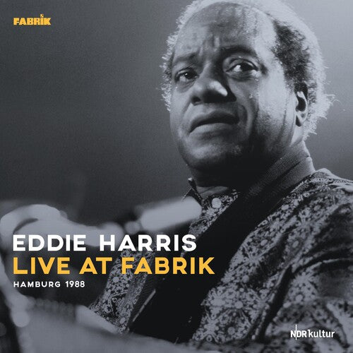 Harris,eddie - Live At Fabrik Hamburg 1988 - Vinyl Record