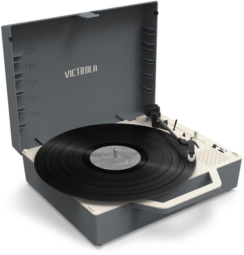 Victrola Re-Spin Sustainable Bluetooth Turntable Record Player Gray (VSC725SBGRA) - Turntable