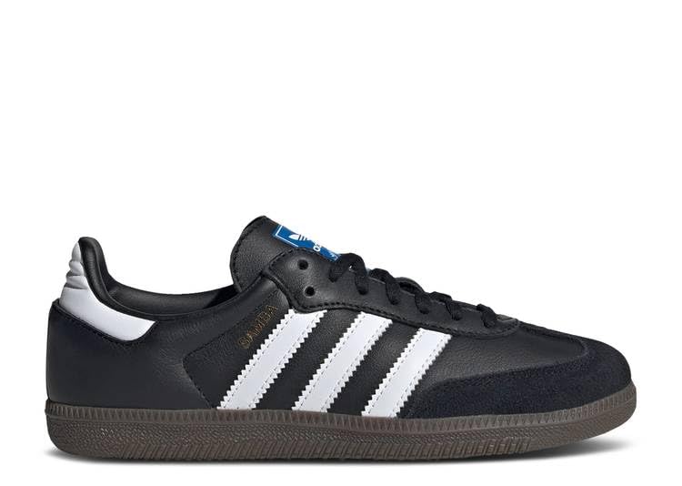 adidas Samba OG Junior Black White Size 7