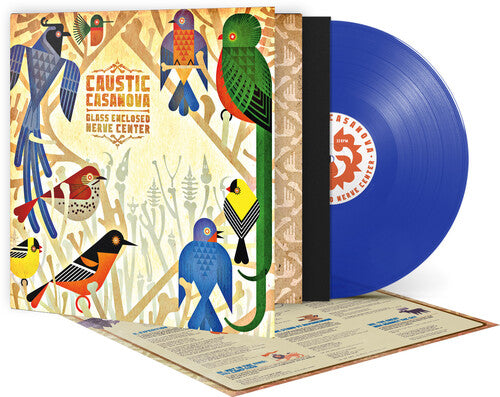 Caustic Casanova - Glass Enclosed Nerve Center - Transparent Blue - Vinyl Record