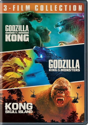 Godzilla / Kong 3-film Collection - Godzilla / Kong 3-film Collection - DVD