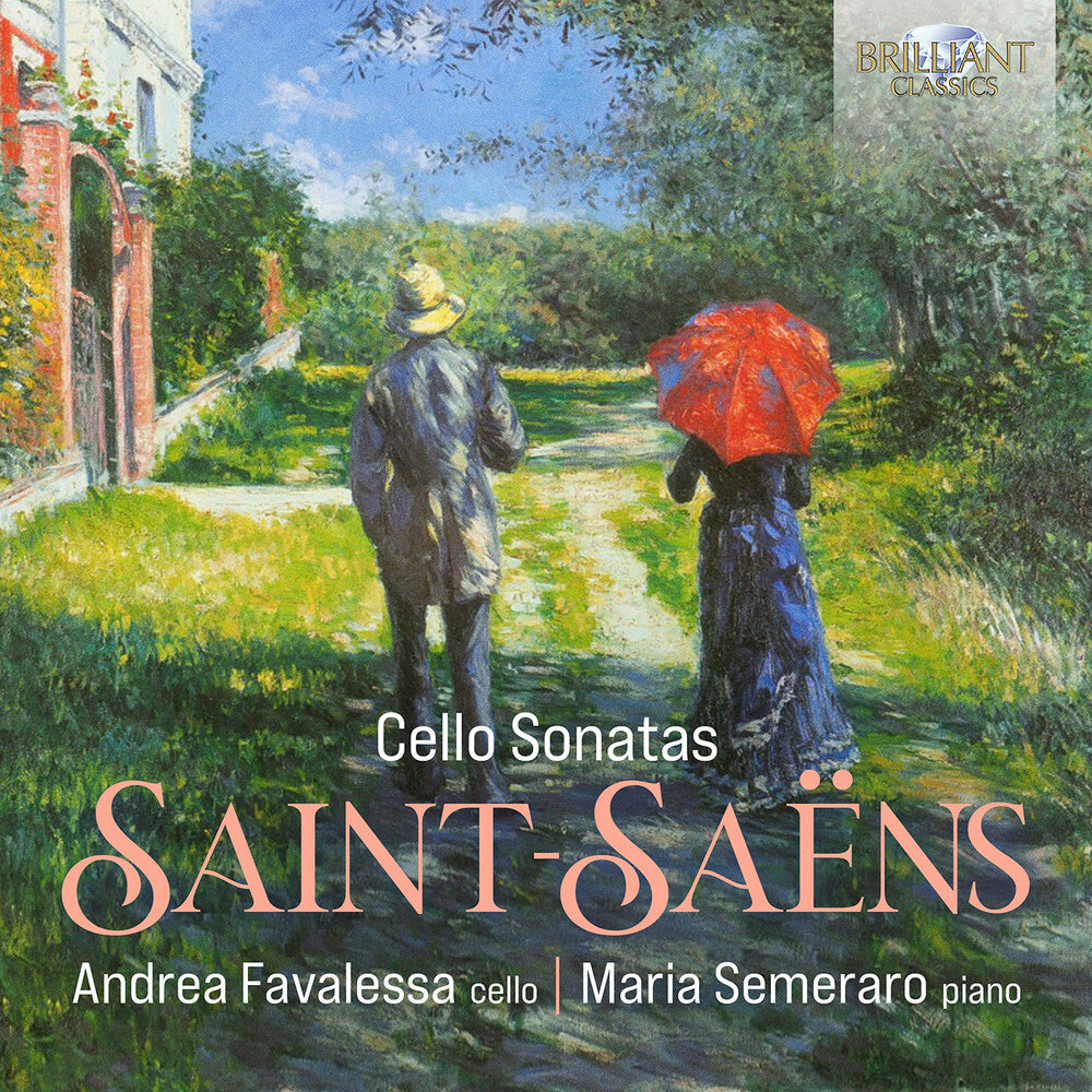 Saint-Saens / Favalessa / Semeraro - Cello Sonatas Music CD