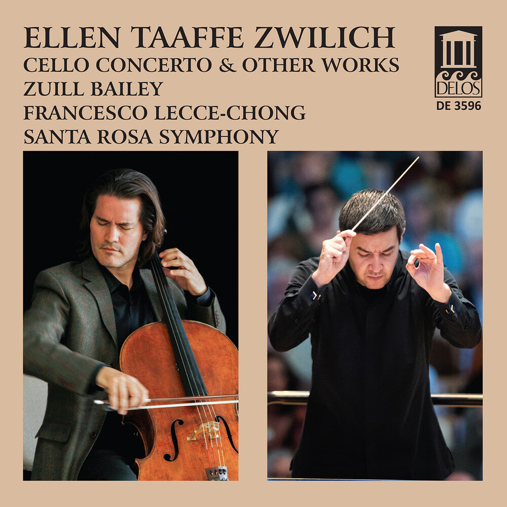 Zwilich / Bailey / Santa Rosa Symphony - Cello Concerto & Other Works Music CD