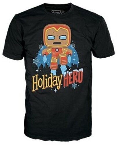 Funko Boxed Tee: - Marvel Holiday- Gb Iron Man- S - Collectibles