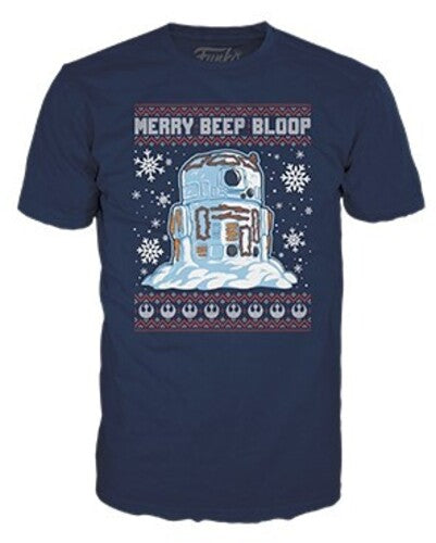 Funko Boxed Tee: - Star Wars Holiday- R2d2 Snowman- Xl - Collectibles