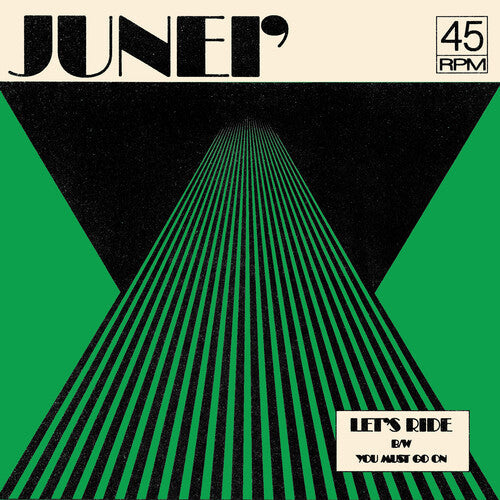 Junei' - Let's Ride B/w You Must Go On - Clear Green - Vinyl Record