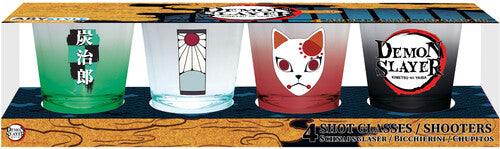 Shot Glass Set - Demon Slayer - Tanjiro 4 Pieces - Special Products