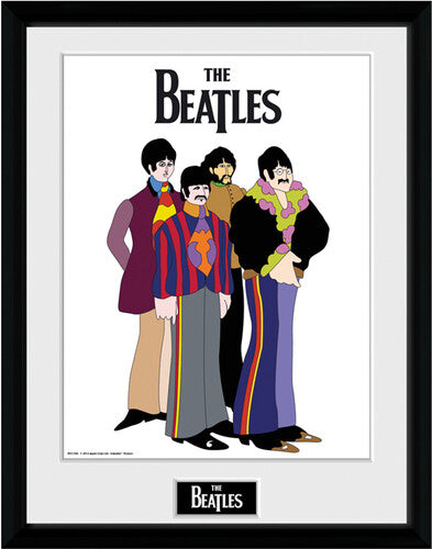 Poster - Framed - The Beatles - Yellow Submarine Group Framed Poster - Special Products
