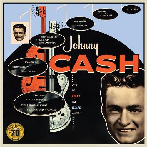 Cash,johnny - With His Hot And Blue Guitar (sun Records 70th) - Vinyl Record