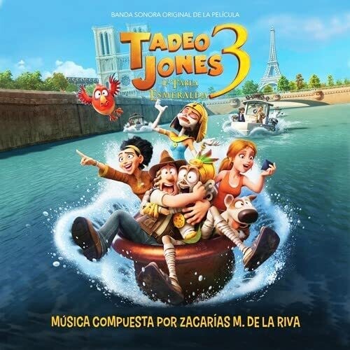 De La Riva,zacarias - Tadeo Jones 3: La Tabla Esmeralda / O.s.t. - Music CD