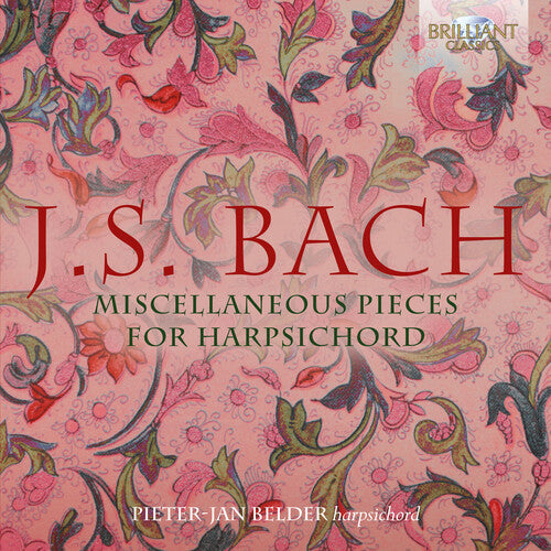 Bach,j.s. / Belder,pieter-jan - Miscellaneous Pieces For Harpsichord - Music CD