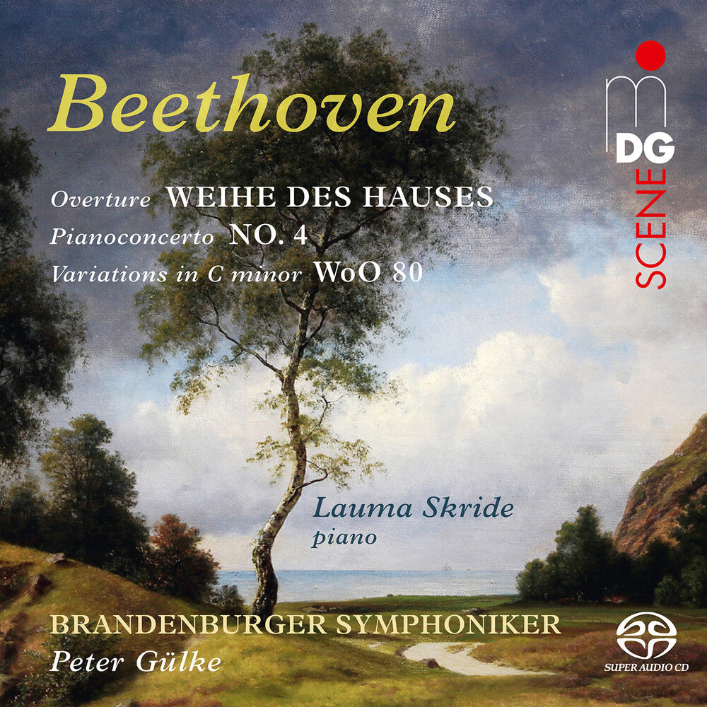 Beethoven / Skride, Lauma - Beethoven: Overture The Consecration of the House Piano Concerto No. 4 Music CD
