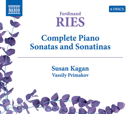 Ries / Kagan,susan / Primakov,vassily - Complete Piano Sonatas & Sonatinas - Music CD