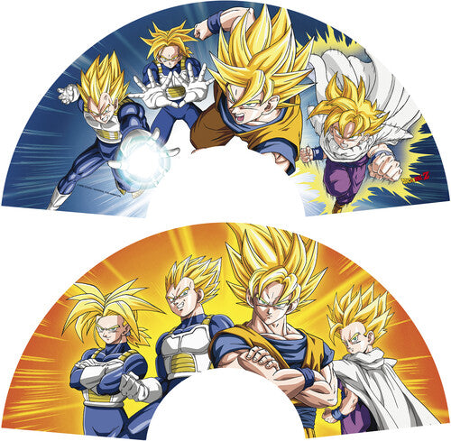 Fan - Dragon Ball Z - Saiyans Paper Fan - Novelties