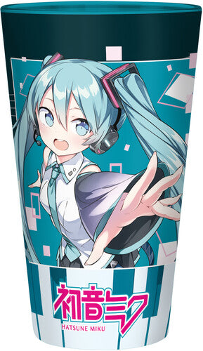 Glass (14 Oz) - Hatsune Miku - Musical Cityscape Glass, 14 Oz. - Special Products
