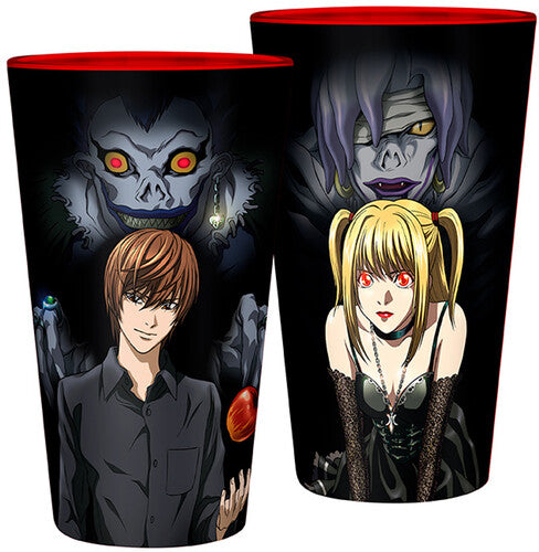 Glass (14 Oz) - Death Note - Light & Misa Glass, 14 Oz. - Special Products