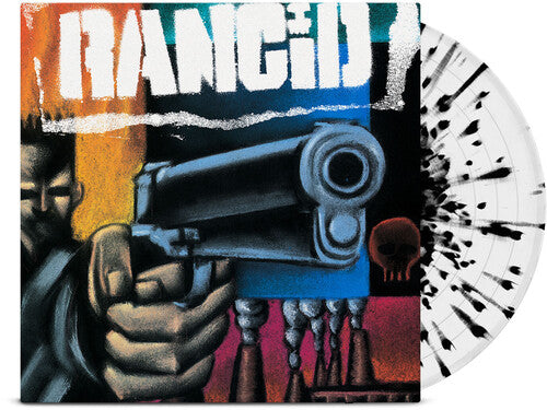 Rancid - Rancid - 93 - Anniv. Ed. - White W/black Splatter - Vinyl Record