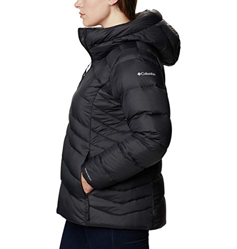 Columbia Women's Autumn Park Down Hooded Jacket, Black, Large