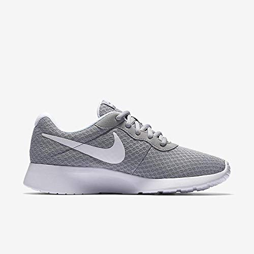 NIKE Women's Tanjun Wolf Grey/White Size 6 B(M) US