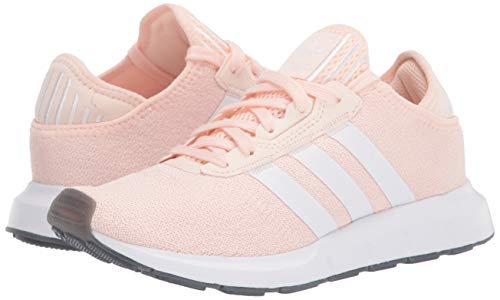 adidas Originals Women's Swift Essential Sneaker, Pink Tint/White/Silver, 6.5
