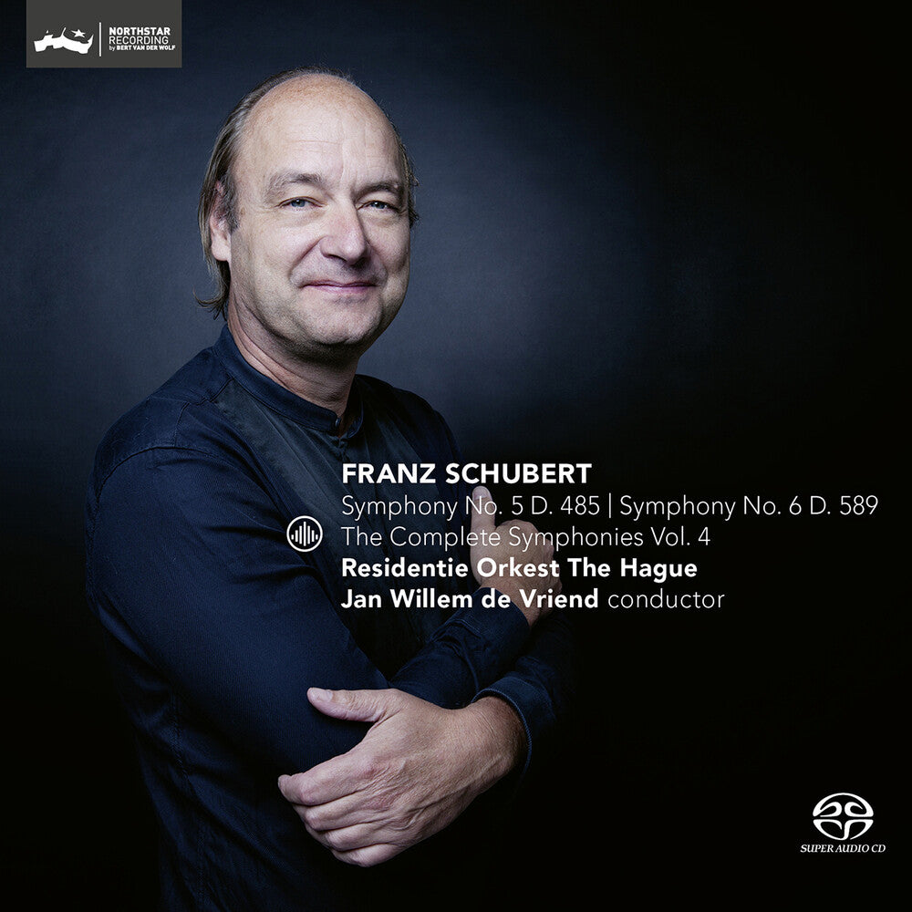 Schubert / Residentie Orkest The Hague - Complete Symphonies Vol. 4 - Symphony No. 5 D. 485 Music CD