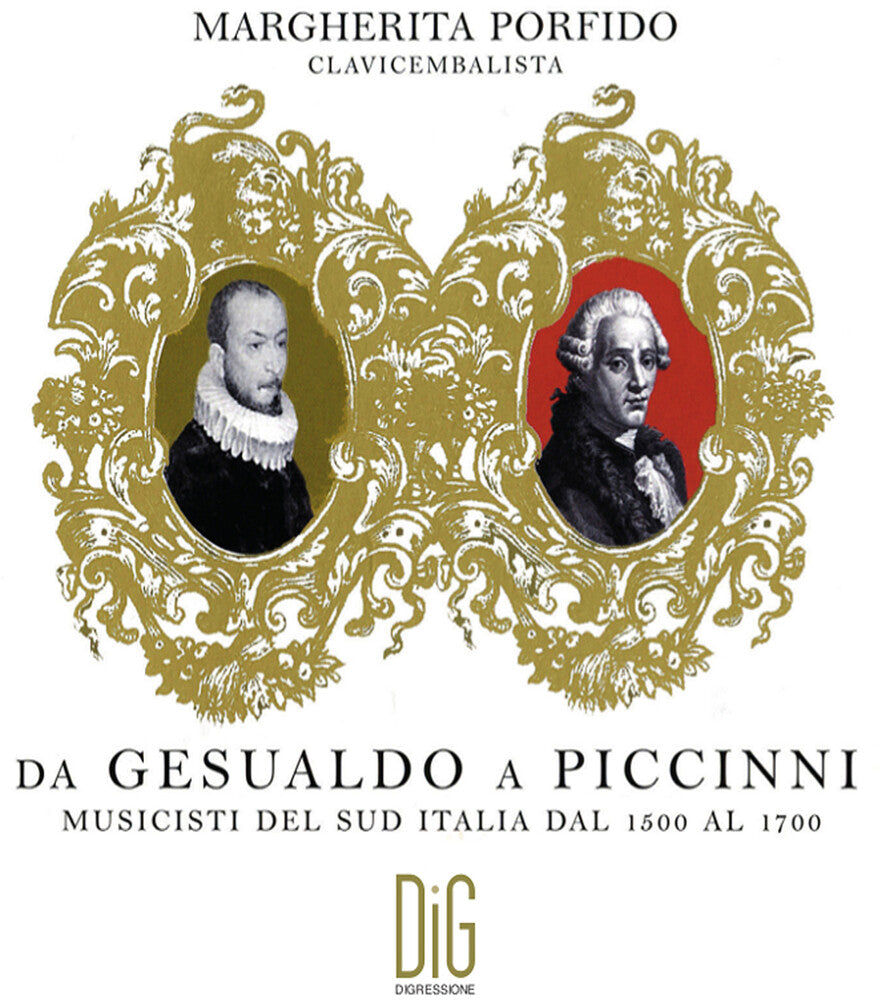 Piccinni / Rodio / Salvatore / Margherita Porfido - Musicisti De Sud Italia Dal 1500 Al 1700 Music CD