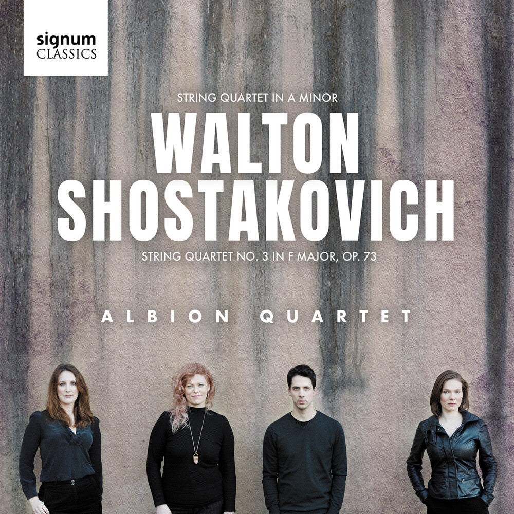Shostakovich / Walton / Albion Quartet - String Quartet in A Minor Shostakovich: String Quartet No.3 in F Major Music CD