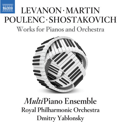 Levanon / Martin / Poulenc - Works For Pianos & Orchestra - Music CD