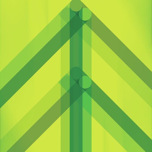 El Ten Eleven - Every Direction Is North - Green Glass - Vinyl Record