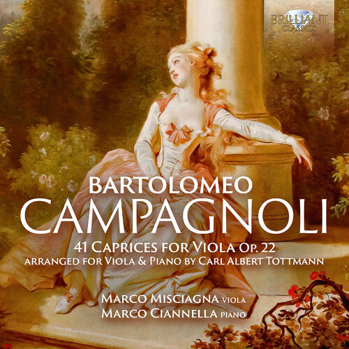 Campagnoli / Misciagna / Ciannella - 41 Caprices For Viola Op.22 Arranged For Viola - Music CD