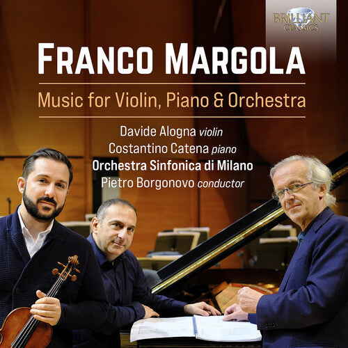 Margola / Alogna / Catena - Music For Violin Piano & Orchestra - Music CD