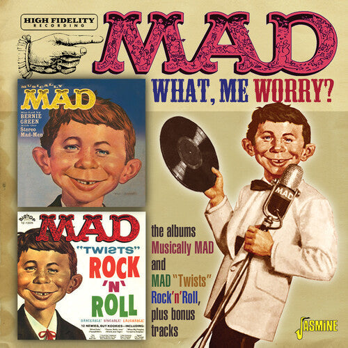 Mad Magazine - What Me Worry: Lps Musically Mad & Mad Twists Rock - Music CD