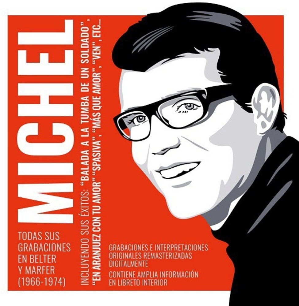 Michel - Todas Sus Grabaciones En Belter Y Marfer 1966-1974 Music CD