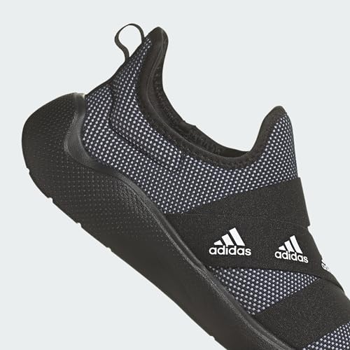 adidas Women's Puremotion Adapt Sportswear Sneaker, Core Black/White/White, 8
