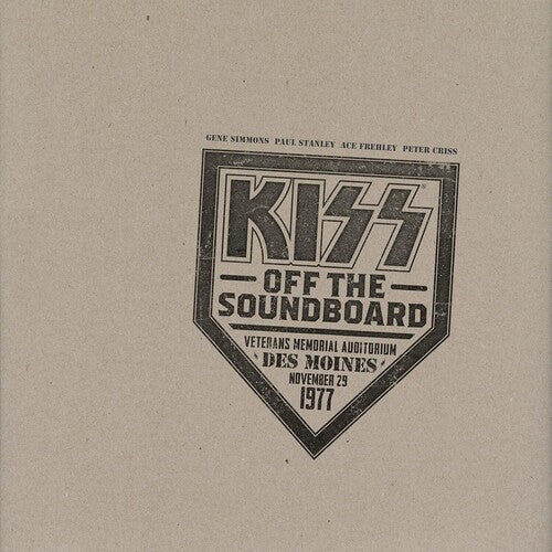 Kiss - Kiss Off The Soundboard: Live In Des Moines - Vinyl Record